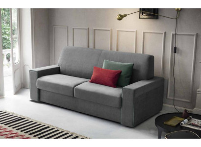 Wunnzëmmer Textilsgefor Grau Zweisëtzer Designer Sofas Polstersofas 2 Sëtzer Neit