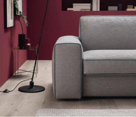 Dreiplazecouch Polsterdesign Sofa Modern 3er Sofa Zëmmer Miwwelen Gro Sëtz