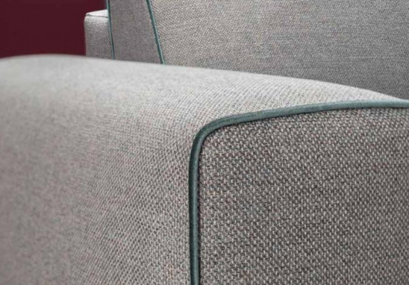 Dreiplazecouch Polsterdesign Sofa Modern 3er Sofa Zëmmer Miwwelen Gro Sëtz