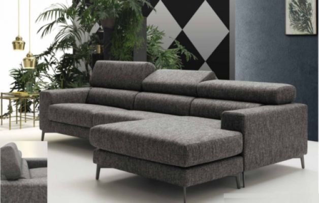 Design Këssen Wunnzëmmer Modern Luxus Ecke Textil Holz Canapé L-Form alfitalia