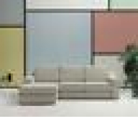 Design Textil Modern Canapé Luxus Eckcouch L-Form Miwwelen Polster Beige alfitalia