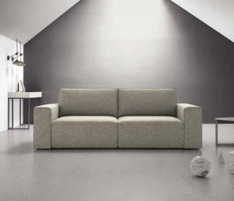 Couchen Textil Relax Dräisëtzer Sofa 3 Sëtzer Design Sofaen Polster alfitalia Nei