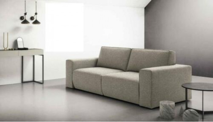 Couchen Textil Relax Dräisëtzer Sofa 3 Sëtzer Design Sofaen Polster alfitalia Nei