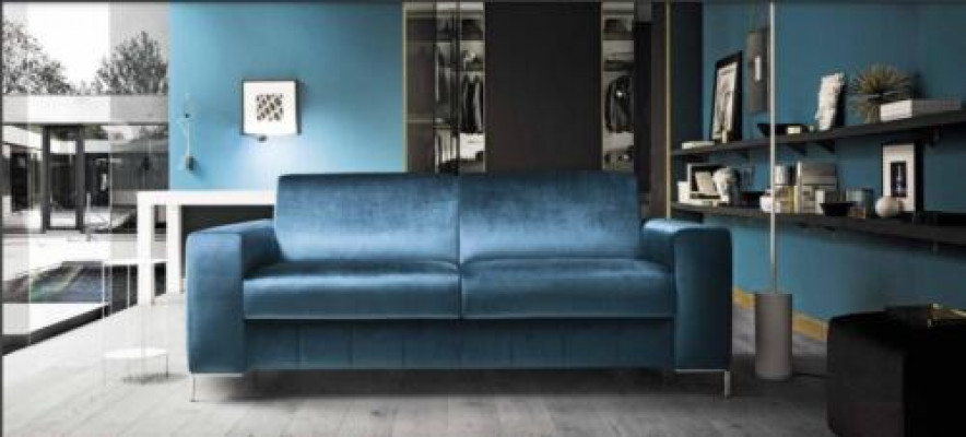 Design Dräisëtzer Couch Polstersofa 3er Sëtz Sofa Zëmmer Miwwel Italienesch Miwwelen