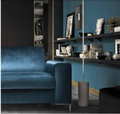 Design Dräisëtzer Couch Polstersofa 3er Sëtz Sofa Zëmmer Miwwel Italienesch Miwwelen