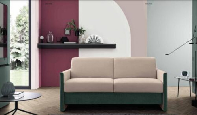 Sofa 3Sëtzplatz Sofa Couch Pouf Setz Dräisëtzer Alfitalia Sofas Couchen Textil