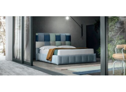 Modern Luxus Better Polster Textil Héichwäertegt Schlofzëmmer Bett Italien Miwwelen