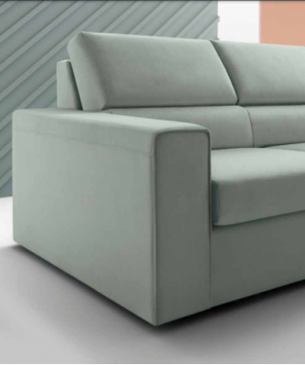 Eckcouch L-Form Miwwelen Lieder Polsterméiwel Wunnzëmmer Modern Luxus Gréng alfitalia