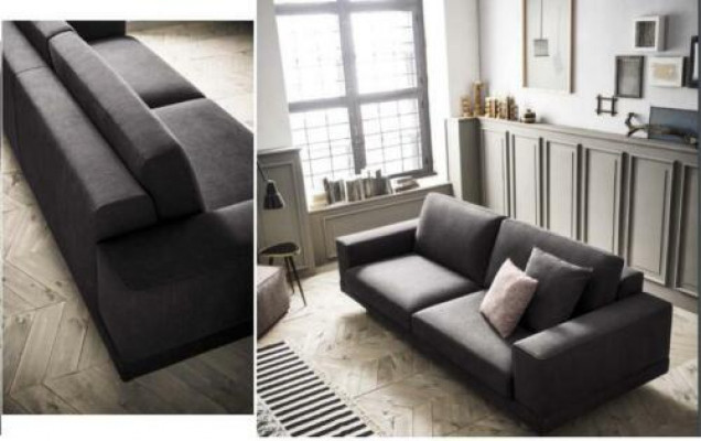 Italienesch Stil Luxus Miwwelen Wunnzëmmer Sofas Sofa 3 Plazen Canapé alfitalia