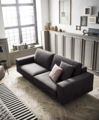 Italienesch Stil Luxus Miwwelen Wunnzëmmer Sofas Sofa 3 Plazen Canapé alfitalia