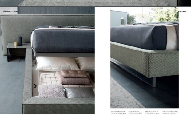 Luxus Polstersamt Stoff Designer Bett Schlofzëmmer Better Lieder Hotel Neien