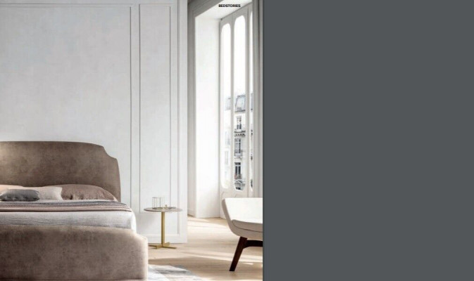 Luxus Duebel Schlofzëmmer Textil Better 200x200 Bett Polsterbett Italien Miwwelen