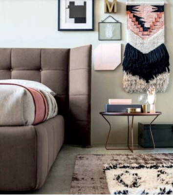 Duebelbett Bett Eebett Design Luxus Luxuriéis Polsterbett Designbett Textilbetter
