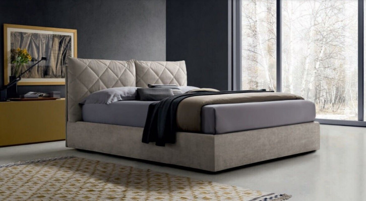 Designerbett Stoff Hotel Holz Better Duebel Schlofzëmmer Luxus Modern Italienesch