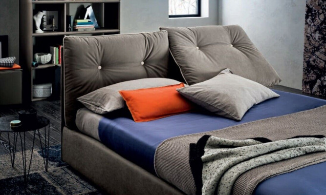 Duebelt Better Holzdesign 180x200cm Nei Luxusbett Schlofkummer Textil Polster.