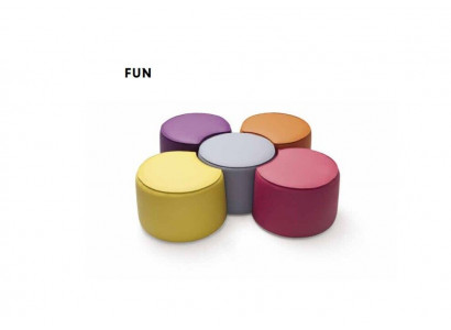 Sitzhocker Ottomane Fousshocker 5x Hocker Bank Sëtz Hocker Set Grupp