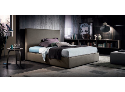 Luxus Duebel Better Braun 200x200 Schlofzëmmer Lieder Hotel Bett Polster Design