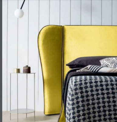 Miwwel Stoff Design Ariichtung Polsterbett Rumm Better Luxus Bett Hotel Royal