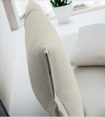 Luxus Duebel Hotel Better 120x200 Schlofzëmmer Wäiss Textil Bett Polster Design