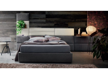 Duebel Hotel Better Bestietnes 180x200cm Schlofzëmmer Holz Luxus Design Bett Polster
