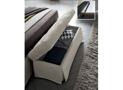 Modern Hocker Design Bänken Wunn-Schlof Bänk Hocker Zëmmer Polster Textil Stoff