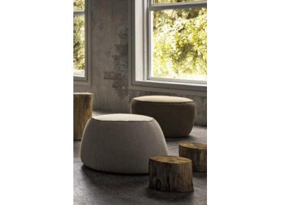 Sëtzocker Hocker Pouf Puff Sëtzpouf Féissocker Ottoman Samett 50x67m Textil