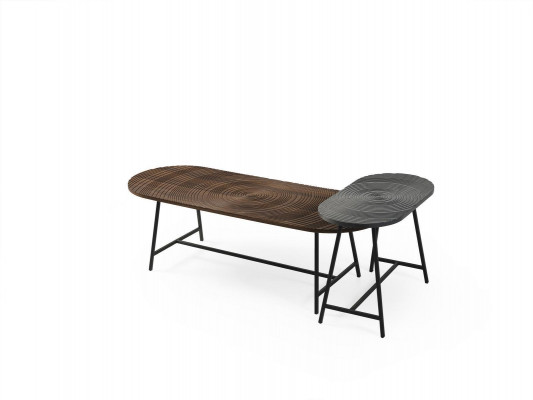 Design Klasseschen Canapé Dësch Dësch Holz Säitendësch Wunnzëmmer Dësch