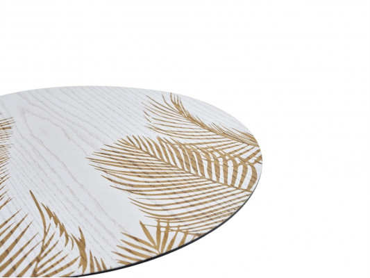 Designer ronne Couchtisch Miwwelstéck fir d'Wunnzëmmer Kaffisdësch Dësch Niewendësch