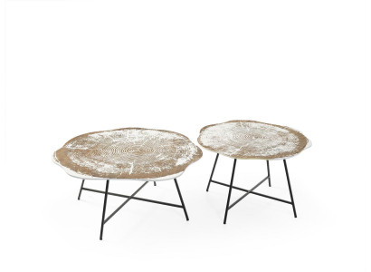 Couchtischen 2er Set Couchtischen Dëscher Designer Ronn 2tlg Kaffisdëscher