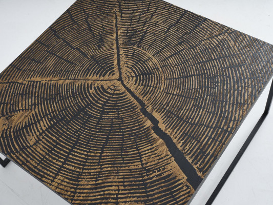 Couchtisch Luxus Niewentisch Miwwelen Holz Modern Wunnzëmmer Design