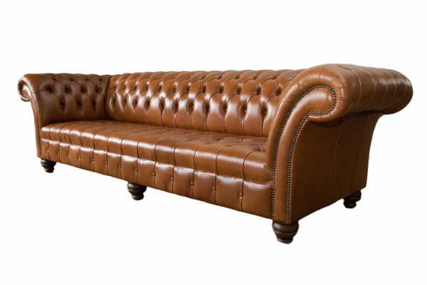 Sofa Wunnzëmmer Chesterfield Couch Polster Sofas 4 Sëtzer Lieder xxl grouss