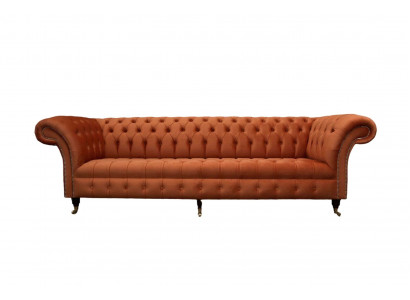 Brittesch Chesterfield Polster Luxus Sofa Design Canapé Klassesch Sofa 4 Plazen