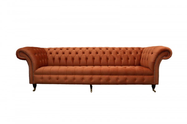 Brittesch Chesterfield Polster Luxus Sofa Design Canapé Klassesch Sofa 4 Plazen