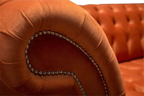 Brittesch Chesterfield Polster Luxus Sofa Design Canapé Klassesch Sofa 4 Plazen