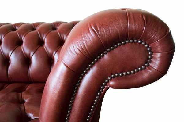 Liederdivan Divan 4 Sëtzer Divanen Design Chesterfield Lieder Canapé Miwwelen 245cm