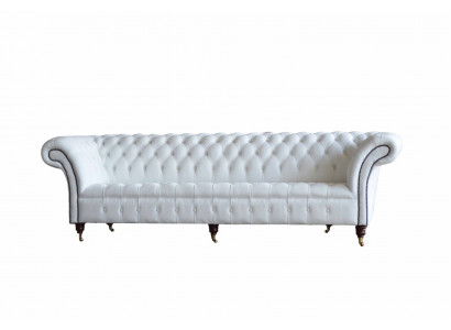Chesterfield 4-Sëtzer Wunnzëmmer Engleschen Design Couchen Canapé Miwwelen Nei