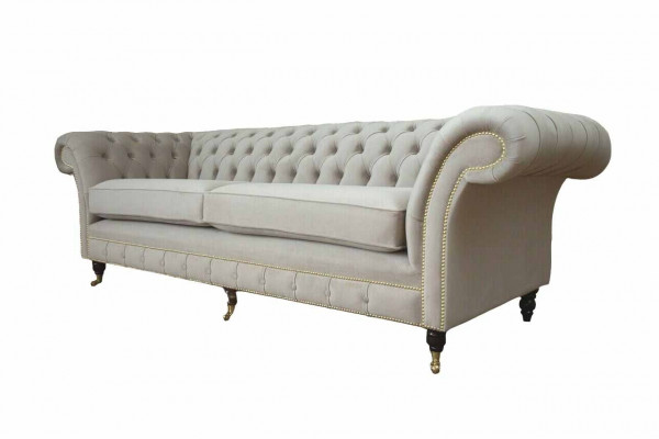 Canapé Sofa Polster 3 Sëtzer Canapéë Sëtz Sofas Dräisëtzer Chesterfield
