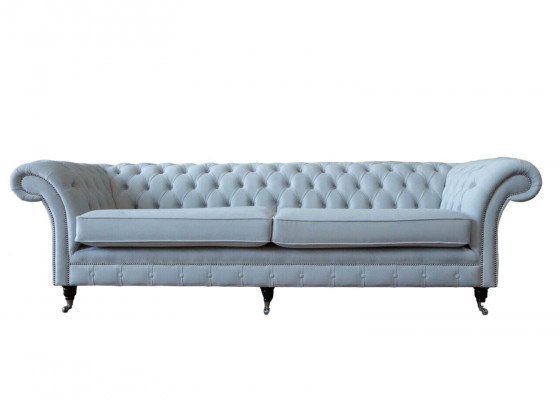 Wunnzëmmer Sofa 4 Sëtzer Luxus Designer Couch Polstersofa Modern