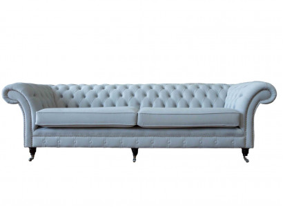 Wunnzëmmer Sofa 4 Sëtzer Luxus Designer Couch Polstersofa Modern