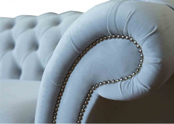 Wunnzëmmer Sofa 4 Sëtzer Luxus Designer Couch Polstersofa Modern