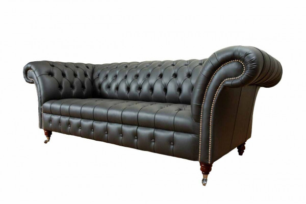 Chesterfield Design Luxus Polstersofa Couch Sëtz Lieder Neit Sofa Neit