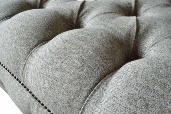 Dräisëtzer Design Sofa 3 Sëtzer Couchen Gro Polster Sofasen Miwwelen Nei