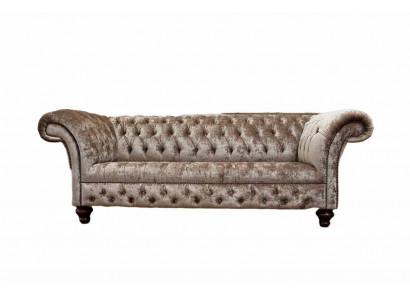 Chesterfield Sofa 3 Sëtz Polster Design Couchen Sofas Modern Dräisëtzer