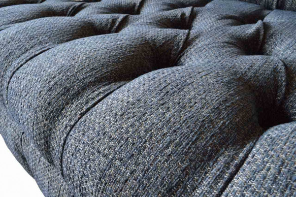 Dräisëtzer Couch Polster Design Sofa Chesterfield Gri Sofas Zëmmer Miwwelen