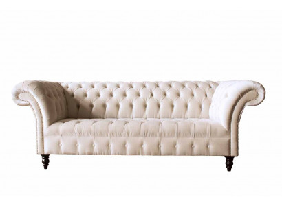 Canapé 3 Plazen Canapé Couchage Polster Modern Stoffcanapé Sëtz Dräisitzer Nei