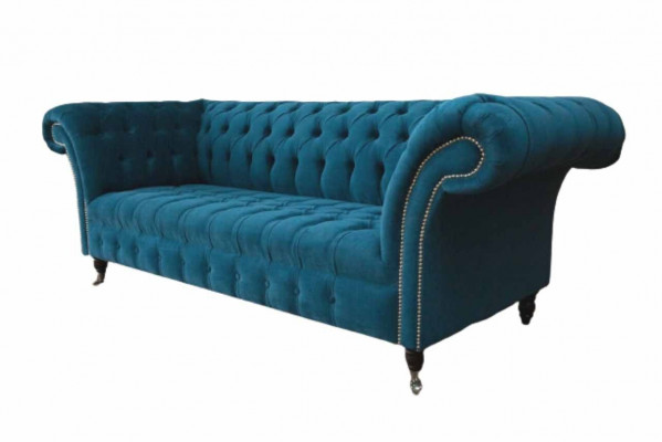 Dreisëtzer Couch Polster Chesterfield Sofa Design Sofas Couchen Textil
