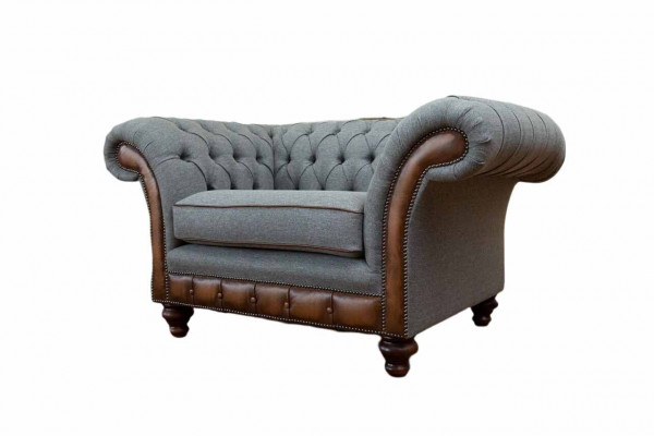 Sessel Design Relax Textil Lounge Luxus Gro Polster Sëtzer Chesterfield