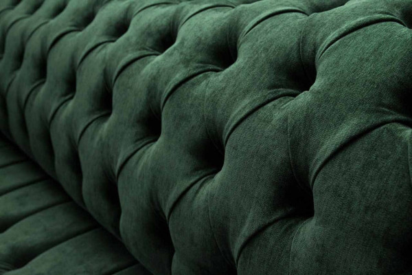 Luxus Dräisëtzer Gréng Sofa 3 Sëtzer Sofa Sëtz Design Miwwelen Couchen