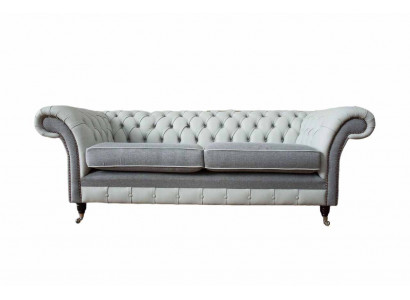 Canapé 3 Sëtz Lieder Miwwelen Canapéen Stoff Gro Canapé Coussin Dräisëtzer Nei