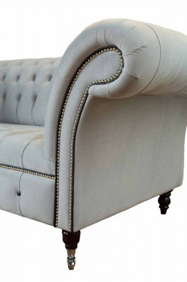 Chesterfield Canapé Polster Miwwelen Zweisëtzer Gro Canapéën Sofaen Lieder